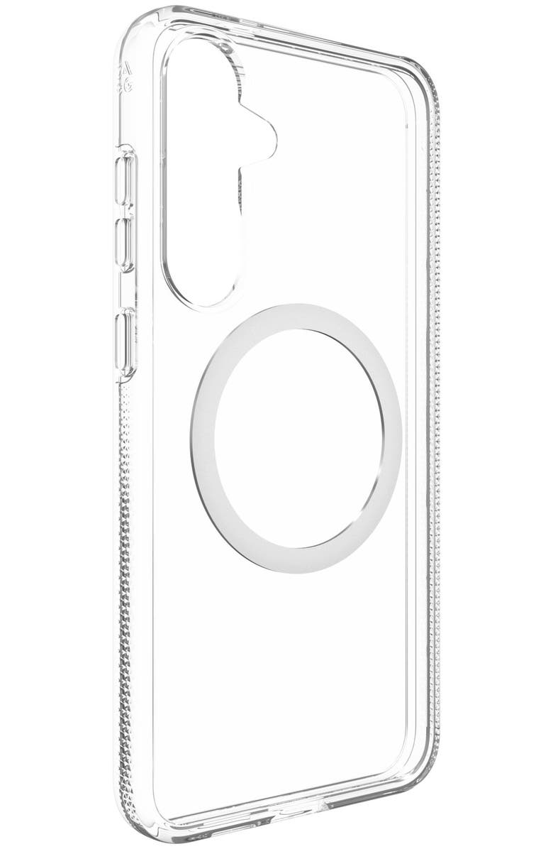 ZAGG Crystal Palace Snap MagSafe Case for Samsung Galaxy S25+, Alternate, color, Clear