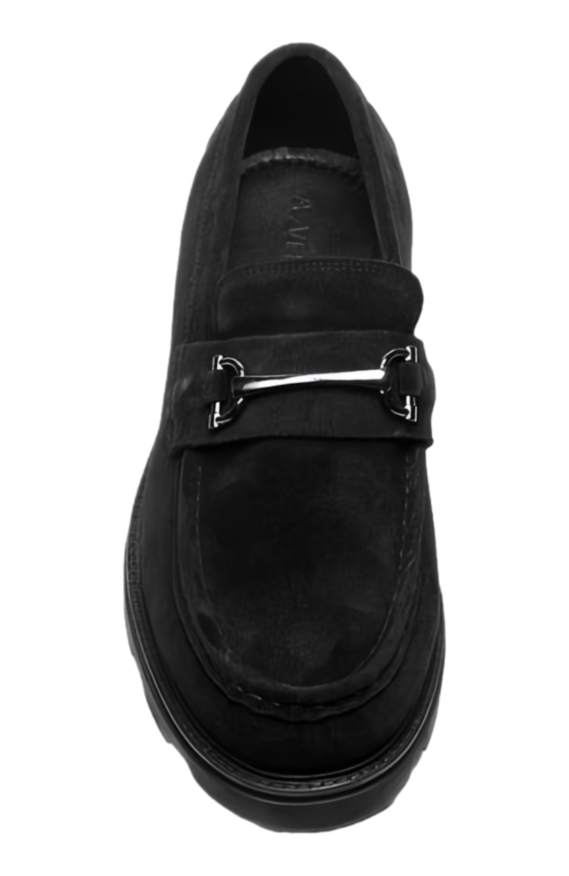A. Veer Samuel Bit Loafer, Alternate, color, Black Suede