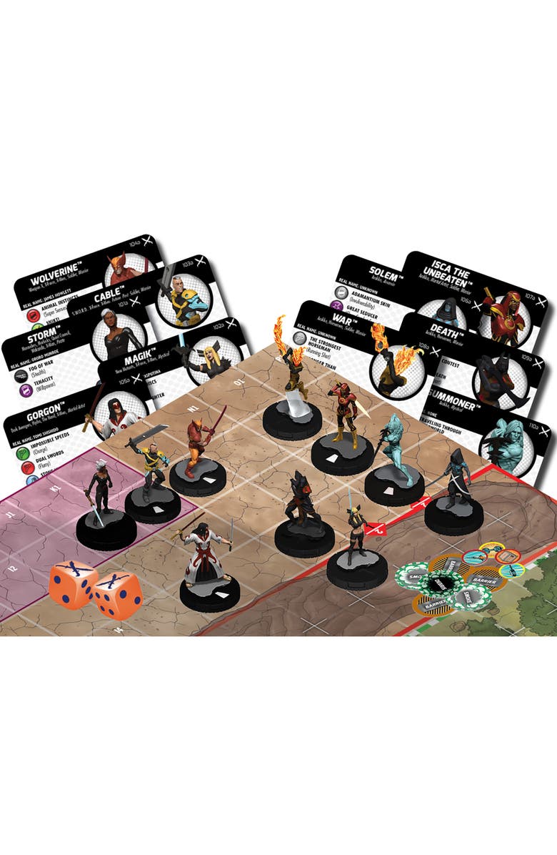 WizKids Games Marvel Heroclix Xmen X Of Swords Miniatures Game 2 Player Heroclix Game, Alternate, color, Multicolored