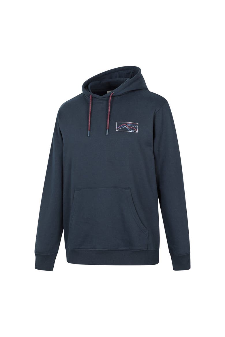 3 Peaks Mountain Hoodie, Alternate, color, Dark Blue