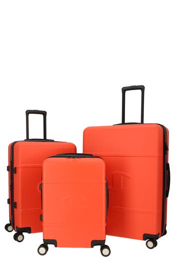 Champion Tracker 3-piece Spinner Luggage Set In Red