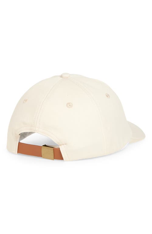 Treasure & Bond Cotton Twill Ball Cap In Ivory
