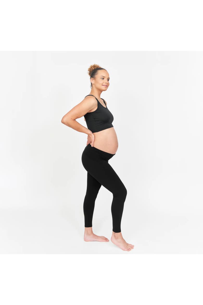 The Signature High-Waisted Leggings, Main, color, Black