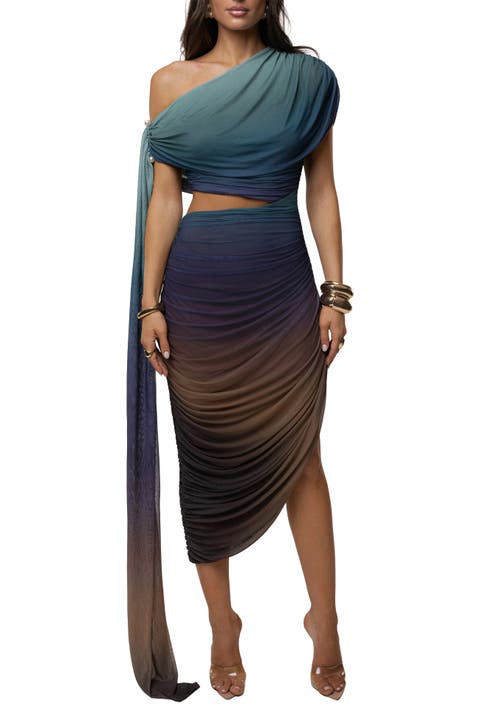 Aris Cutout Midi Dress