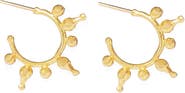 Ottoman Hands Jale Hoop Earrings