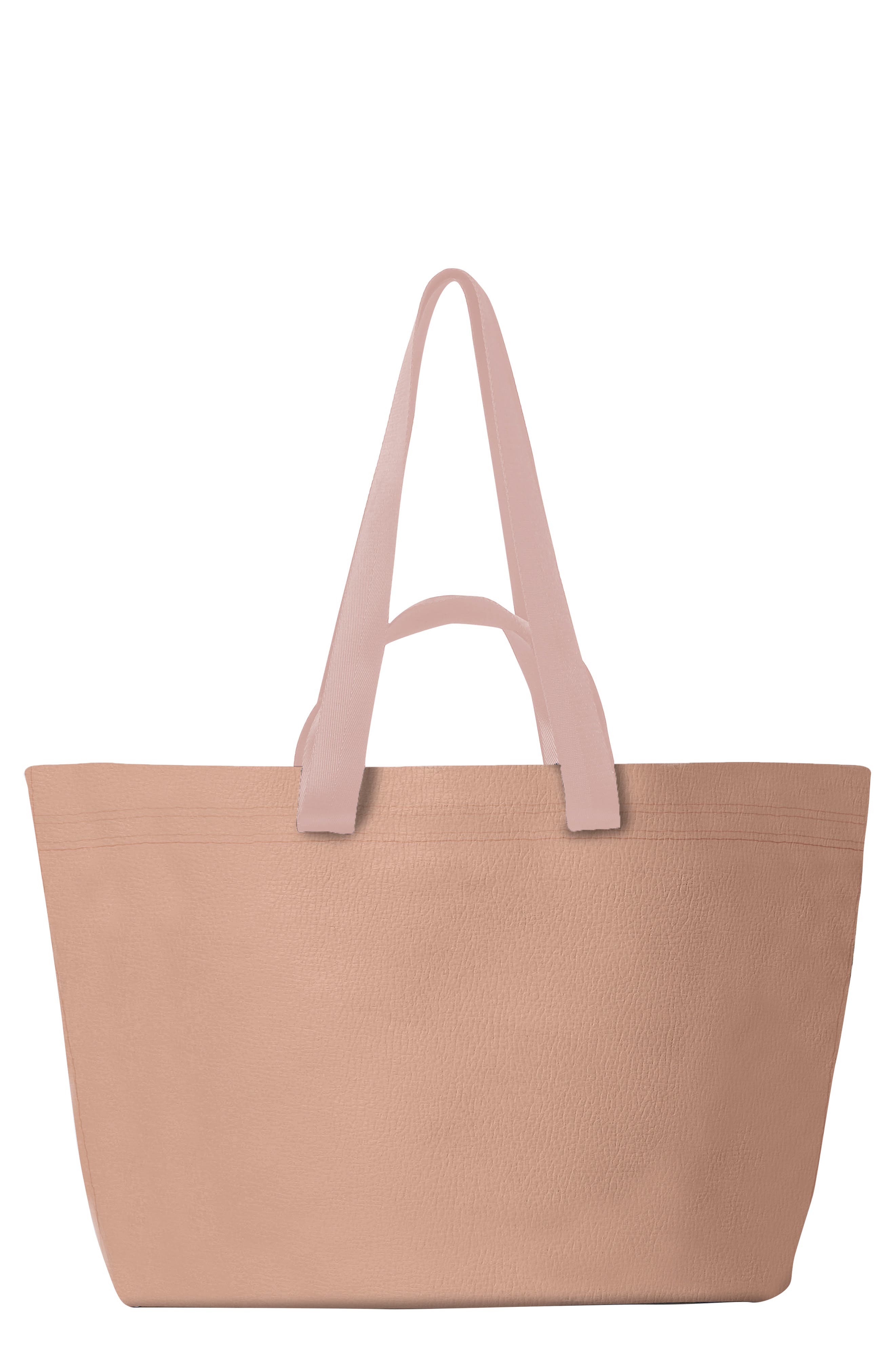 Mad for You Vegan Leather Tote, Main, color, NUDE