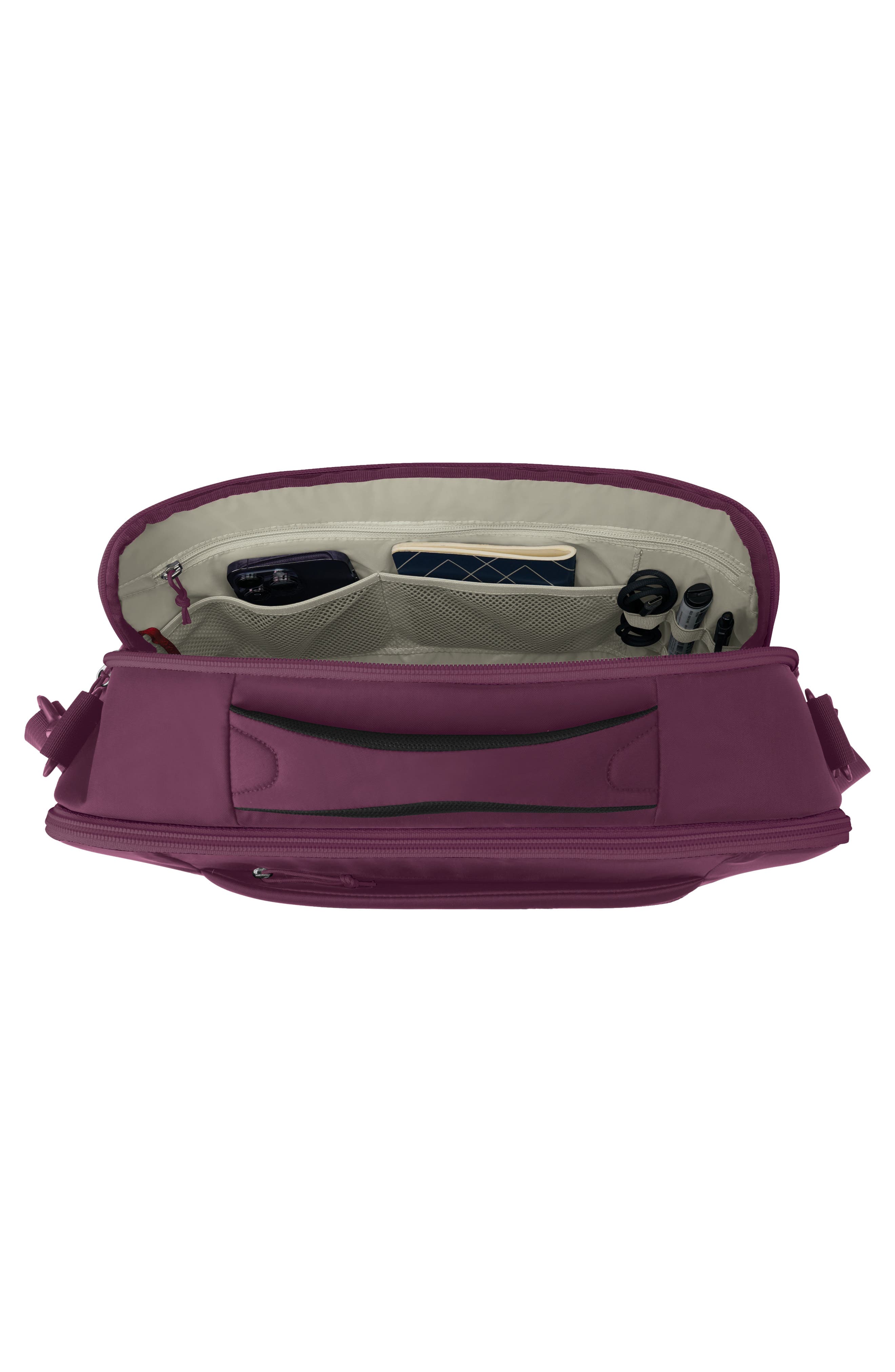 Osprey Ozone Brief Travel Bag, Alternate, color, Moody Burgundy