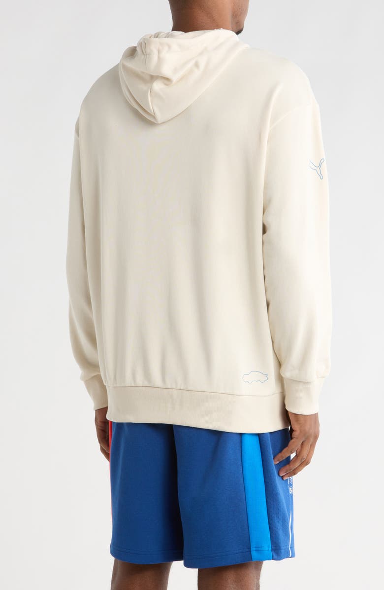 PUMA Essential Logo Hoodie, Alternate, color, Alpine Snow