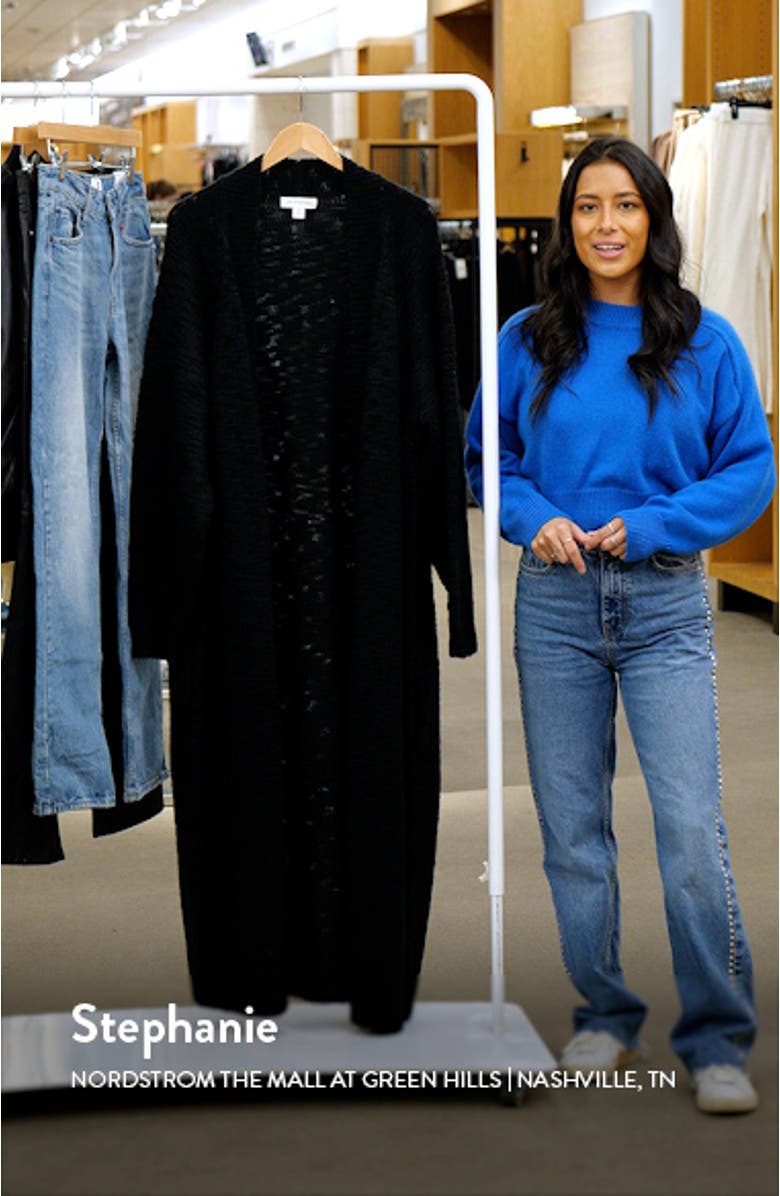 Open Front Duster Cardigan, sales video thumbnail