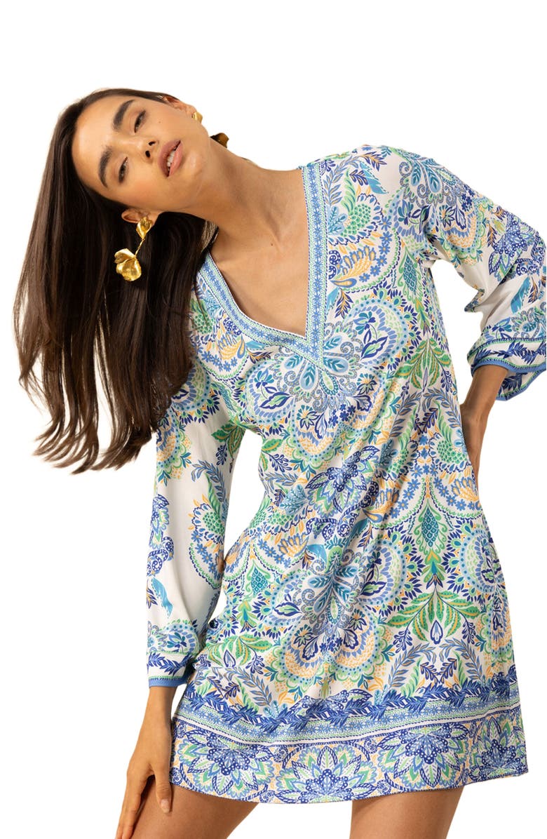 Hale Bob Aila Jersey Dress, Alternate, color, 