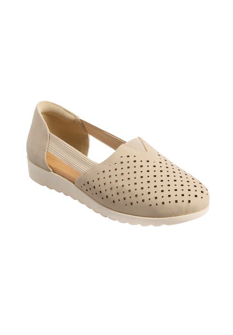 The Zoe Slip On Flat (Wide Widths Available)