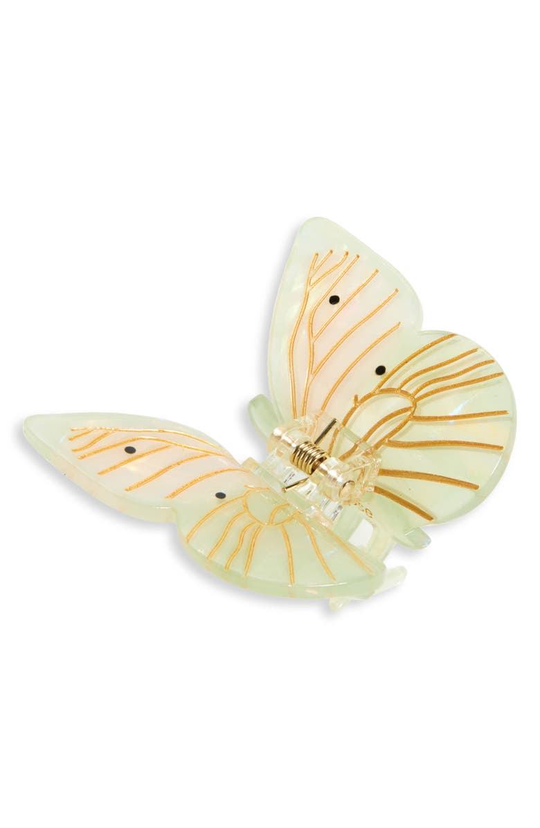 Solar Eclipse Cabbage Butterfly Claw Clip, Main, color, 