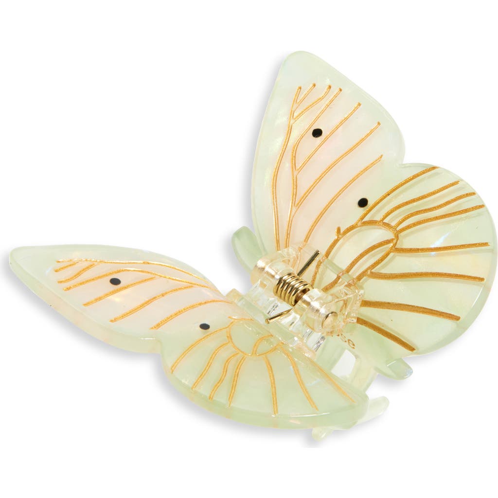 Solar Eclipse Cabbage Butterfly Claw Clip