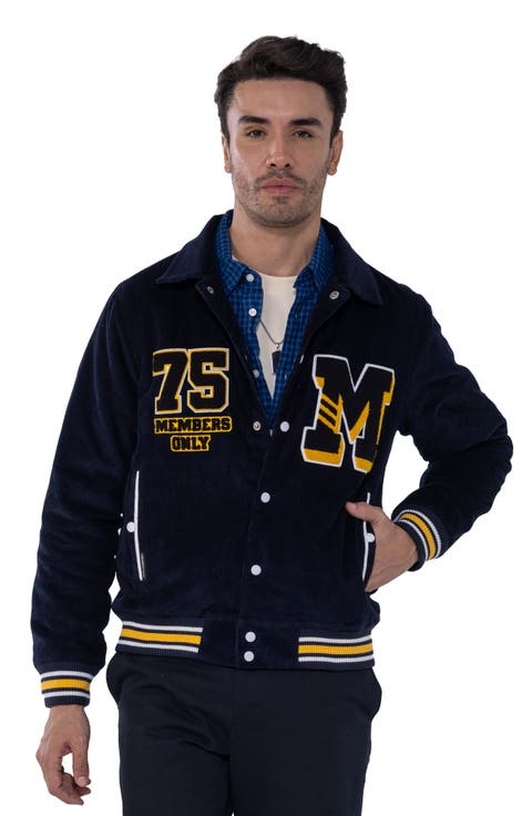 Corduroy Varsity Jacket