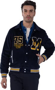 Members Only Corduroy Varsity Jacket