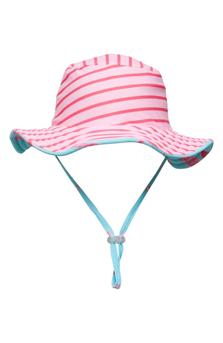 Snapper Rock Kids' Lighthouse Island Reversible Bucket Hat, Alternate, color, Blue