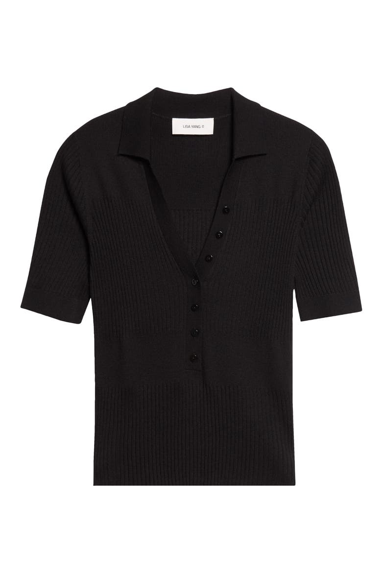 Malie Cashmere Pullover Sweater, Alternate, color, BLACK