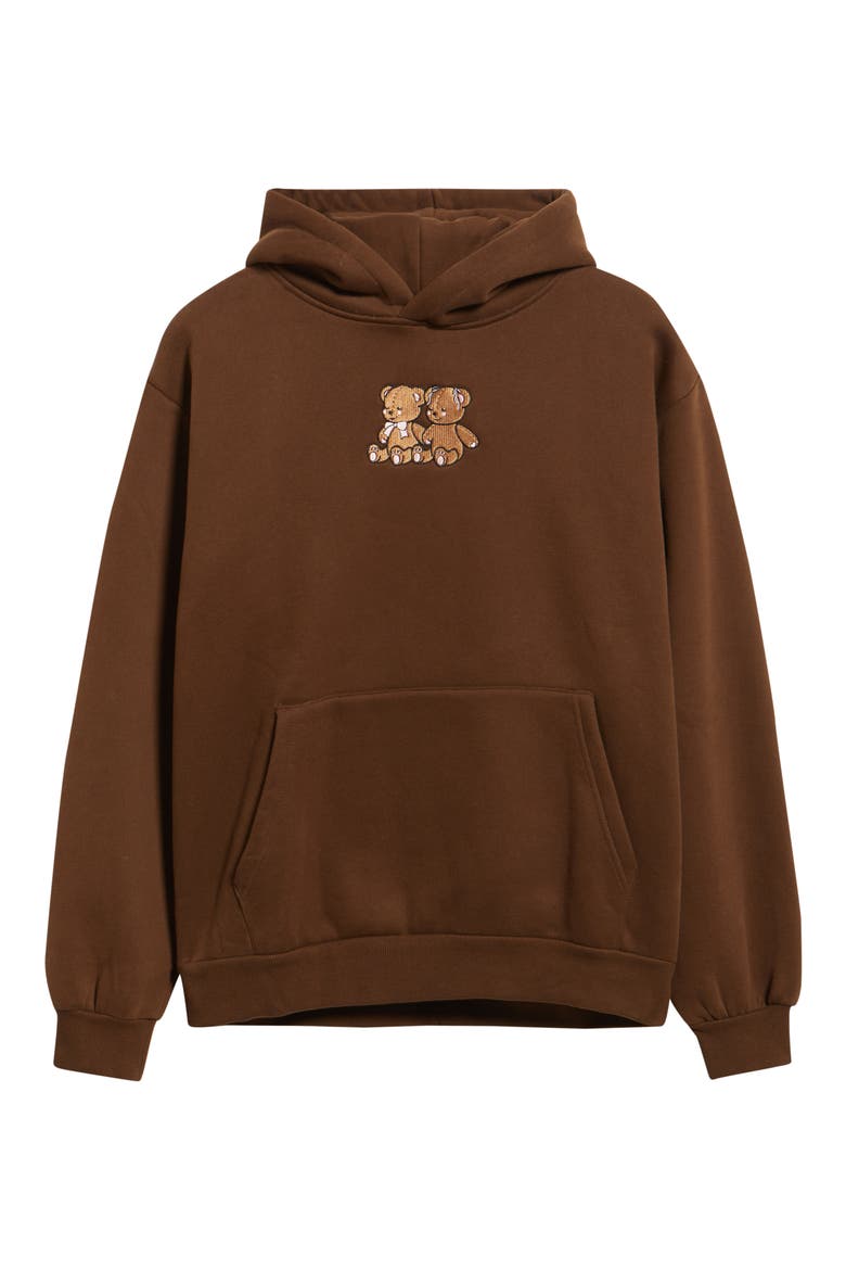 Thank You For Being My Friend Hoodie, Alternate, color, BROWN