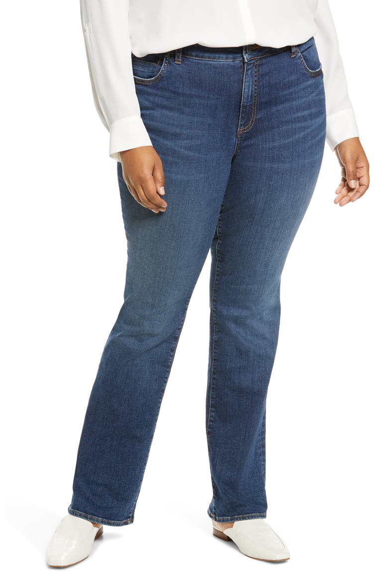 Natalie High Waist Bootcut Jeans, Main, color, ACCURATE