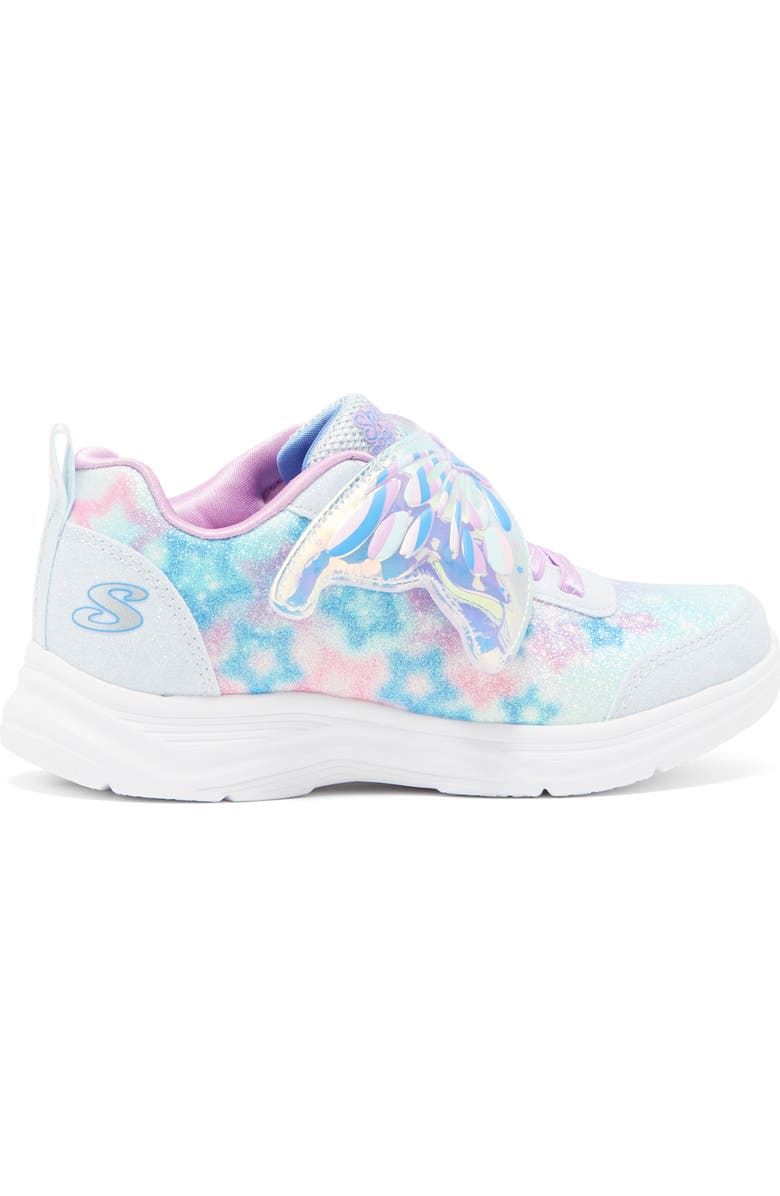SKECHERS Kids' S Lights<sup>®</sup> Glimmer Kicks Magical Wings Sneaker, Alternate, color,