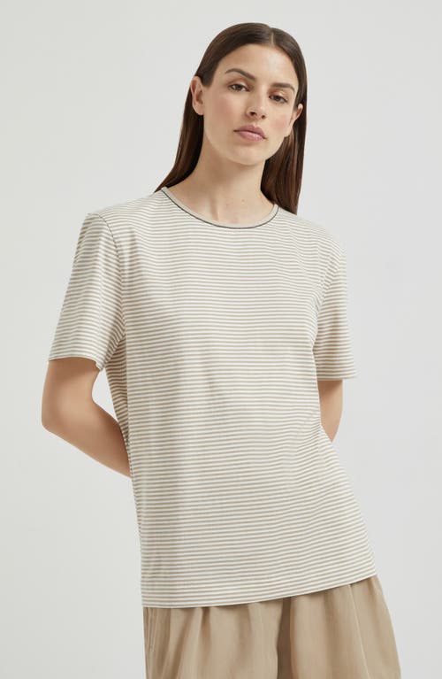 Brunello Cucinelli Gestreiftes T-shirt