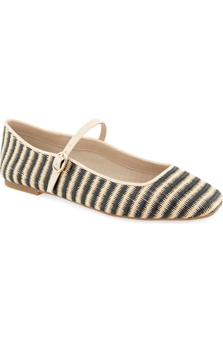 Kenneth Cole Jasper Woven Mary Jane Flat, Main, color,