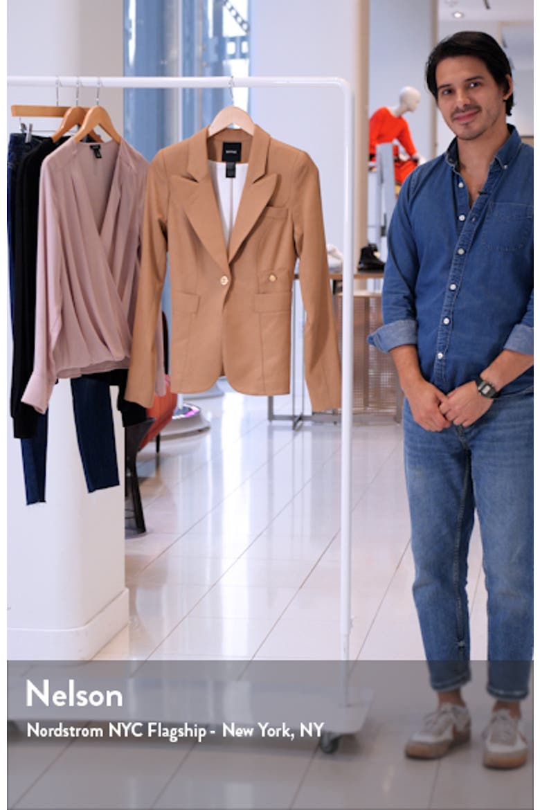 Classic Duchess Wool Blazer video