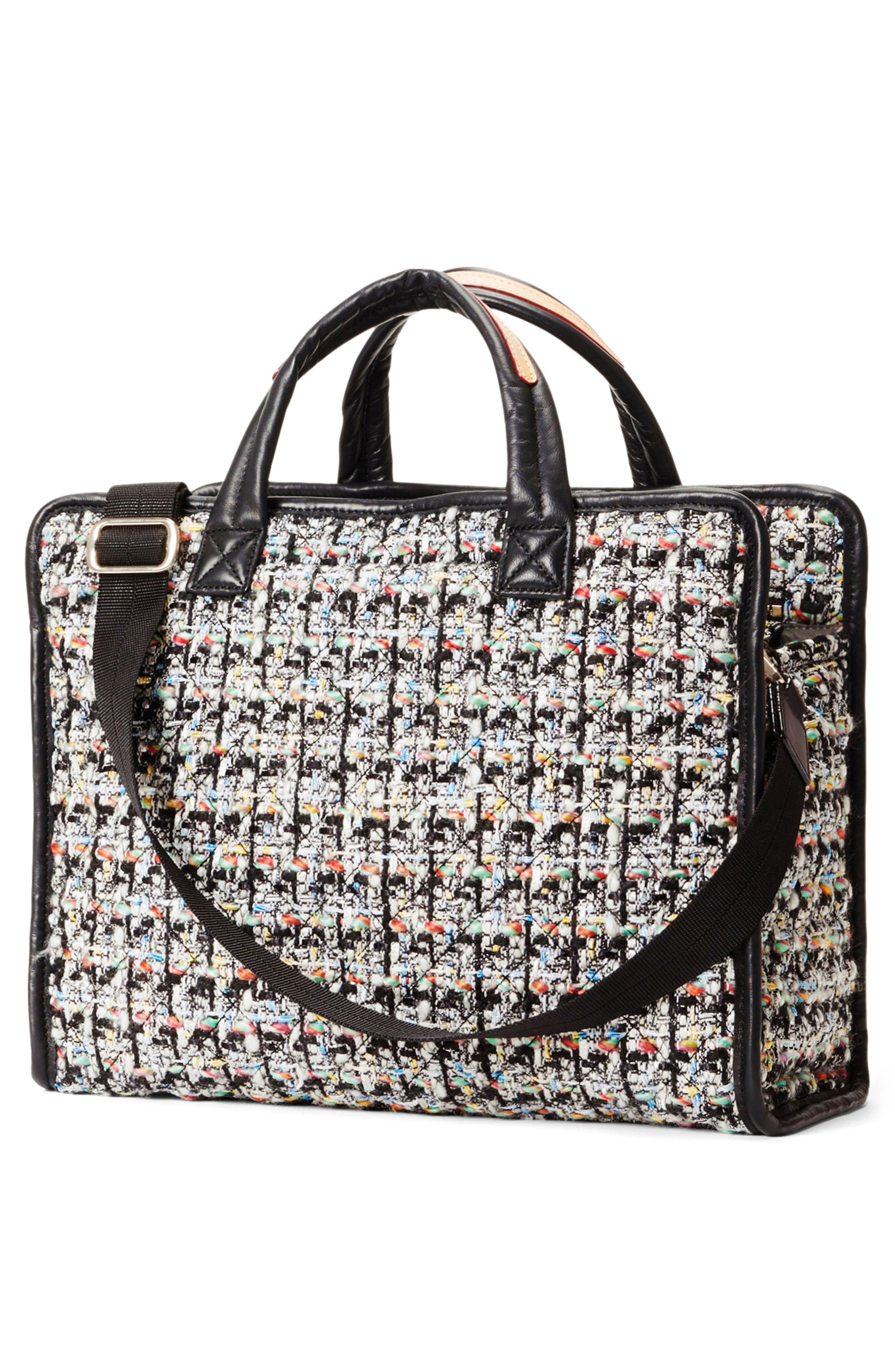 MZ Wallace Medium Bouclé Box Tote, Alternate, color, 