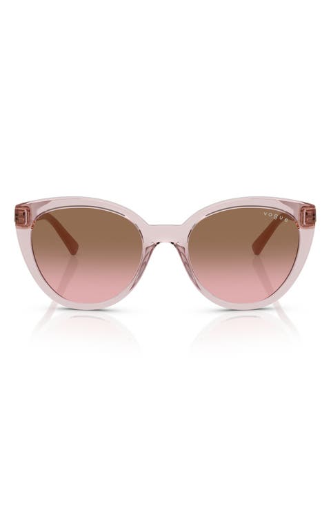 53mm Cat Eye Sunglasses