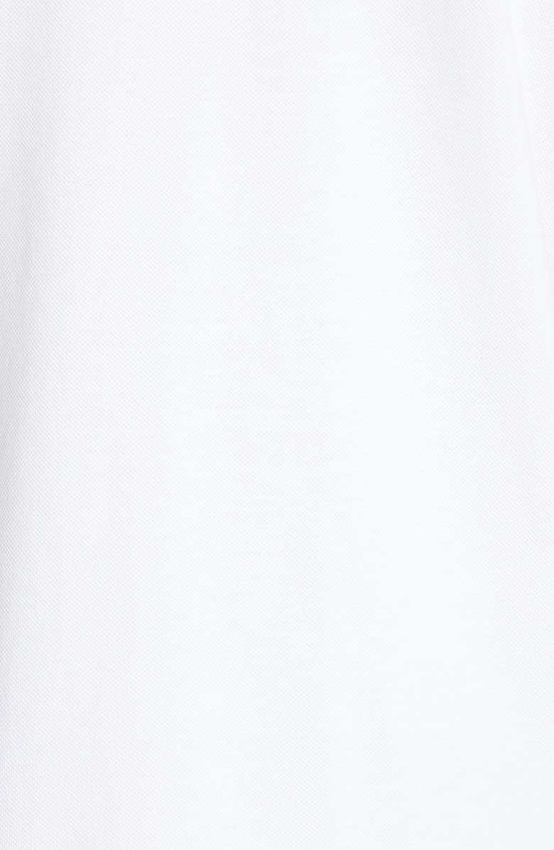 Moncler Flag Tipped Cotton Piqué Polo, Alternate, color, 
