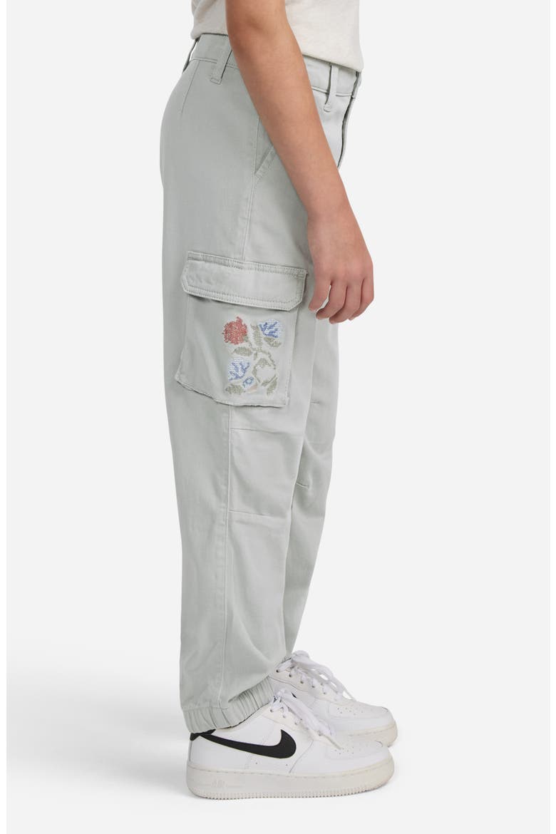 Kids' Elevated Cargo Joggers, Alternate, color, AQUA GREY