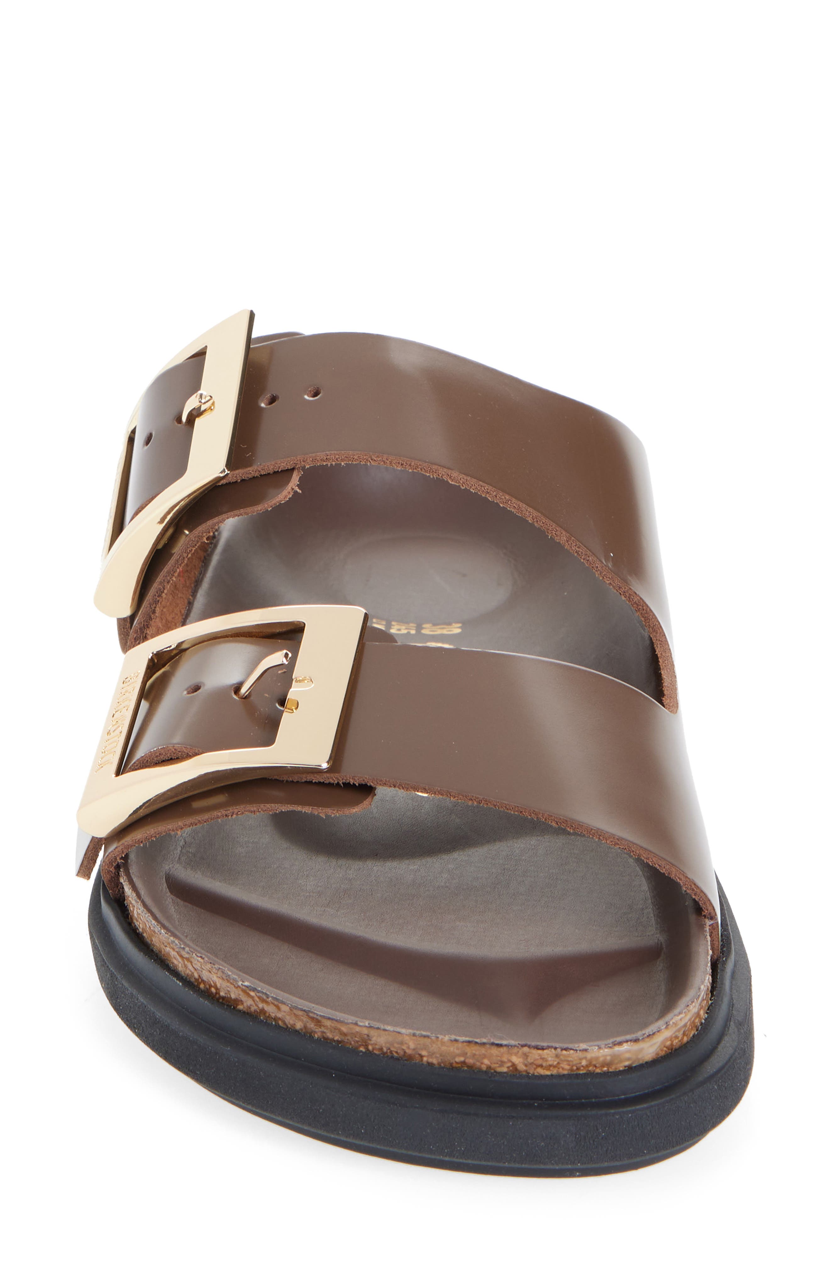 Arizona Droplet Buckle Slide Sandal, Alternate, color, HIGH SHINE CARAFE