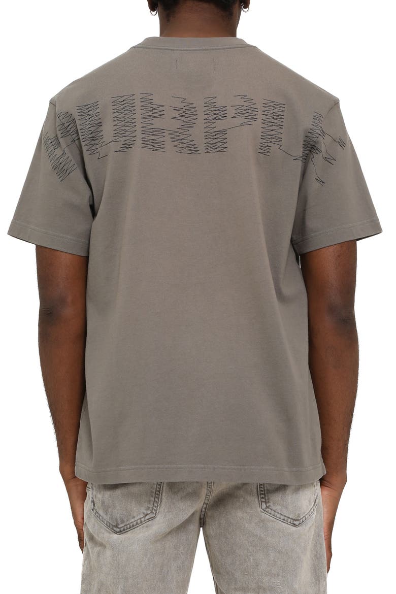 Oversize Logo T-Shirt, Alternate, color, GREY