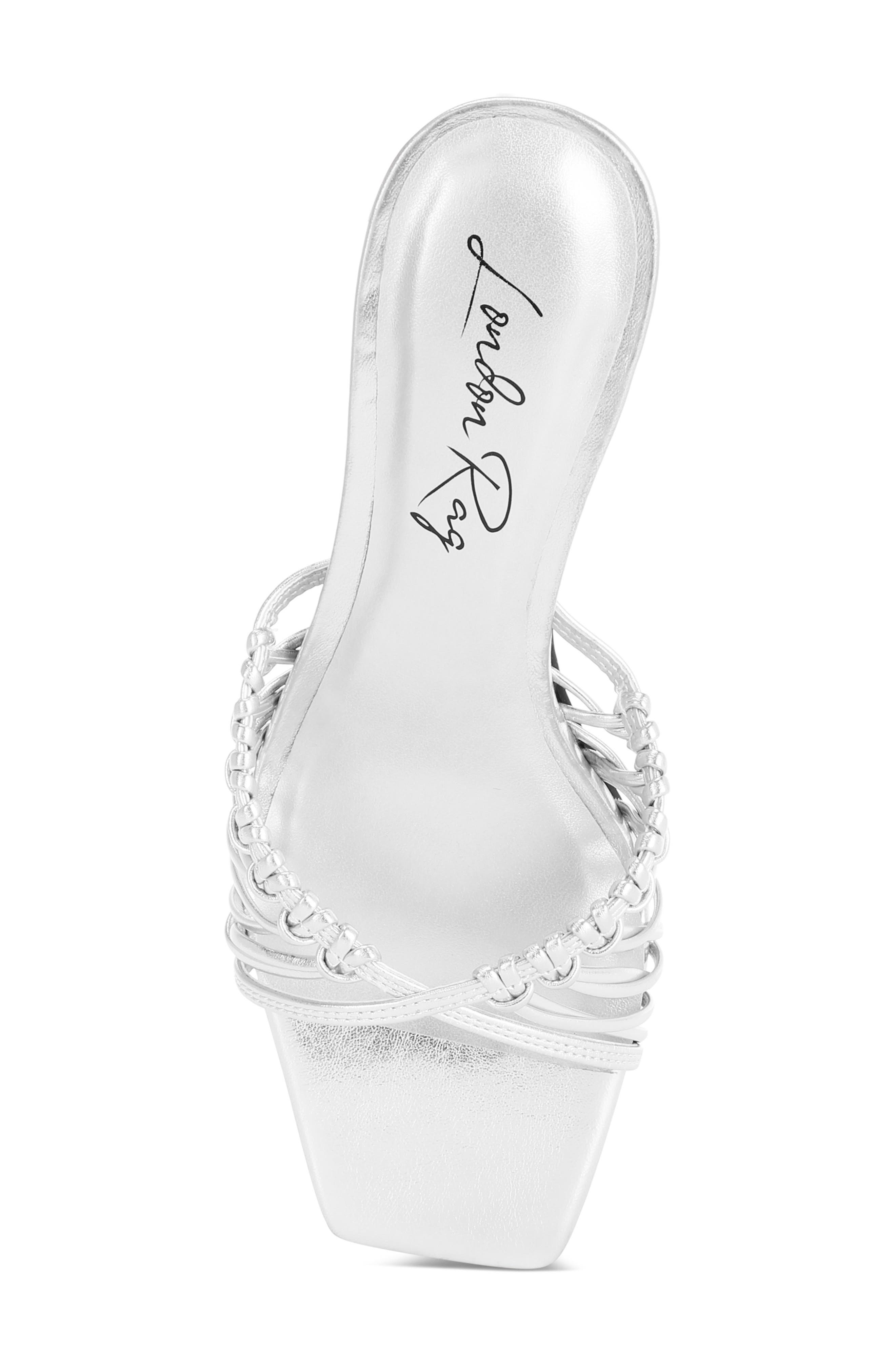 Zeldara Slide Sandal, Alternate, color, SILVER