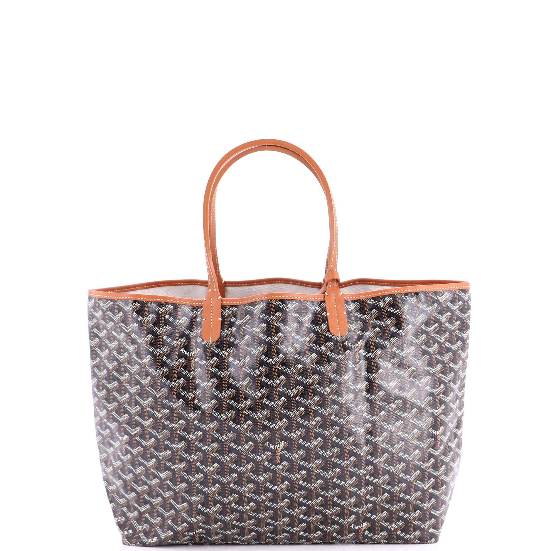 Saint Louis Tote Coated Canvas PM, Main, color, Brown