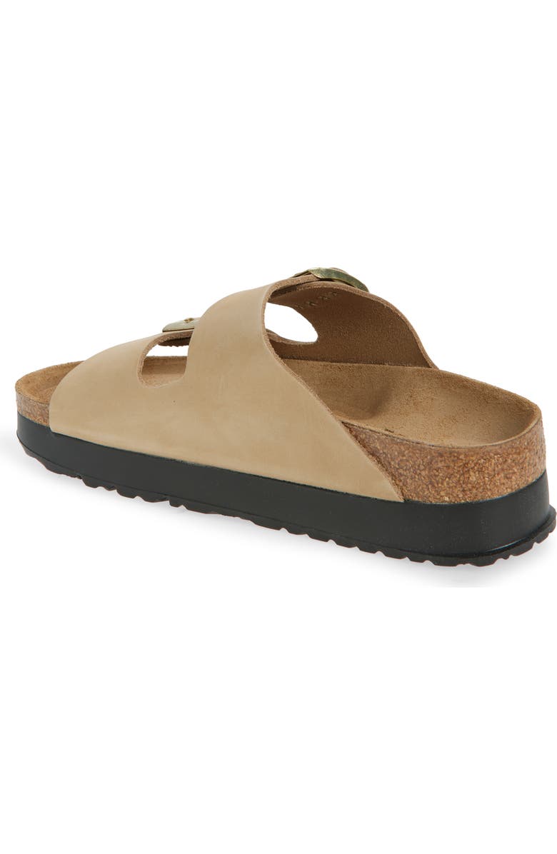 Birkenstock Arizona Flex Platform Sandal, Alternate, color, Sandcastle