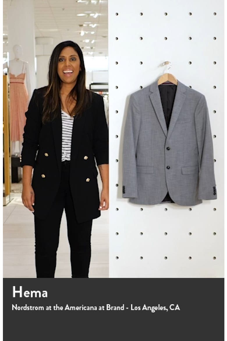 Skinny Fit Suit Jacket video