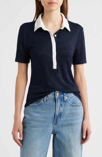 rag & bone The Knit Colorblock Polo