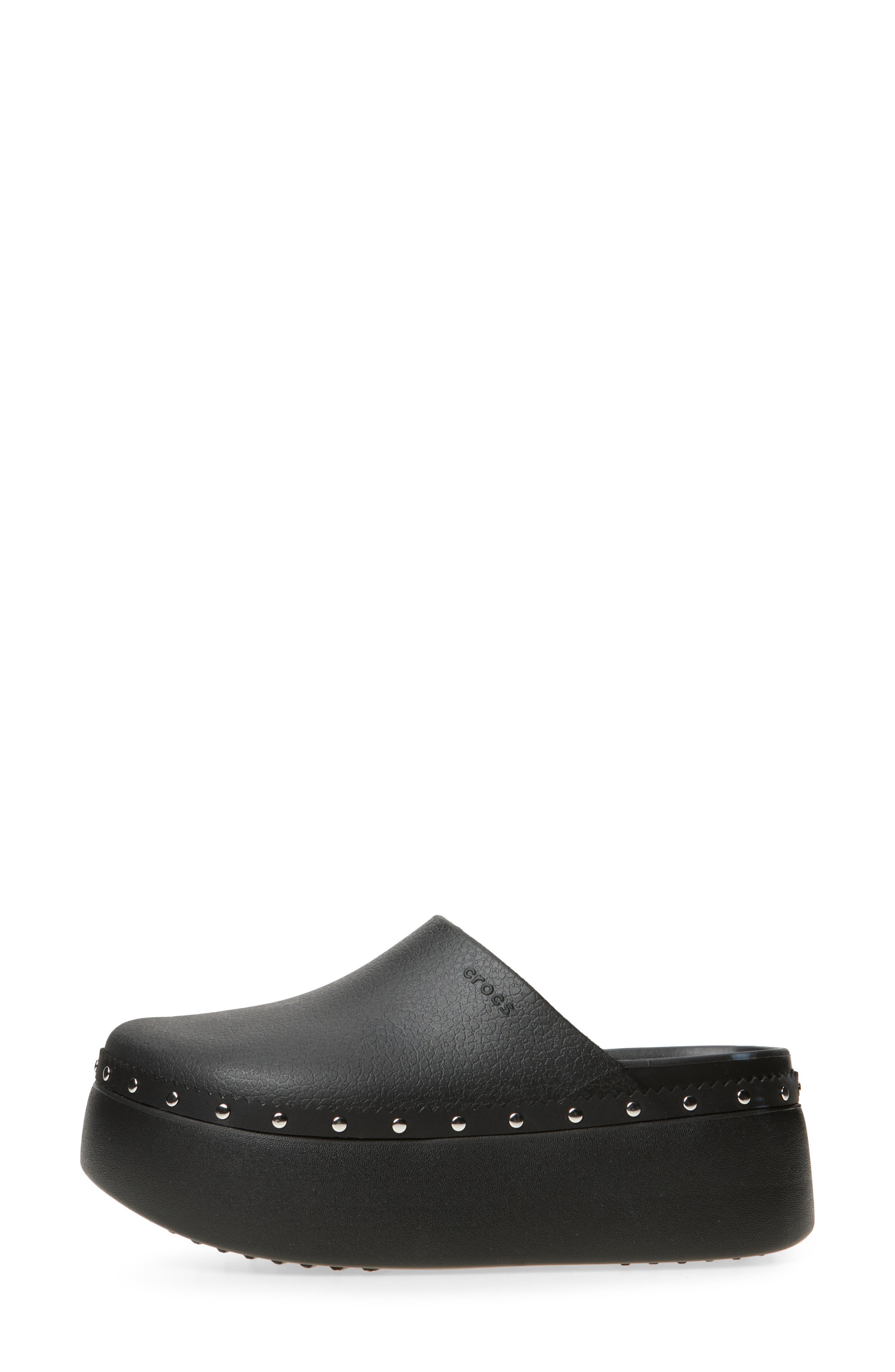 CROCS Dylan Studded Platform Clog, Alternate, color, Black