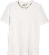 【関税&送料込】Golden Goose Distressed T-Shirt Golden Goose - Anthracite Distressed Logo Graphic T-Shirt