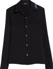 AMIRI Rounded Flap Pocket Button-Up Shirt