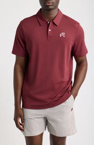MALBON Fairway Piqué Golf Polo