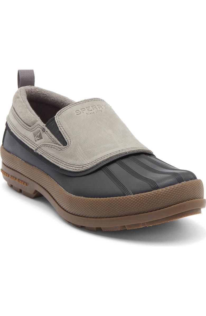 Sperry Coldbay Waterproof Duck Shoe, Main, color, Charcoal