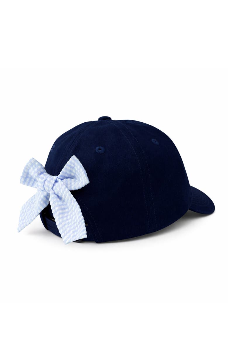 Bits & Bows Women's Golf Mom Bow Baseball Hat, Alternate, color, Blue/Navy Blue