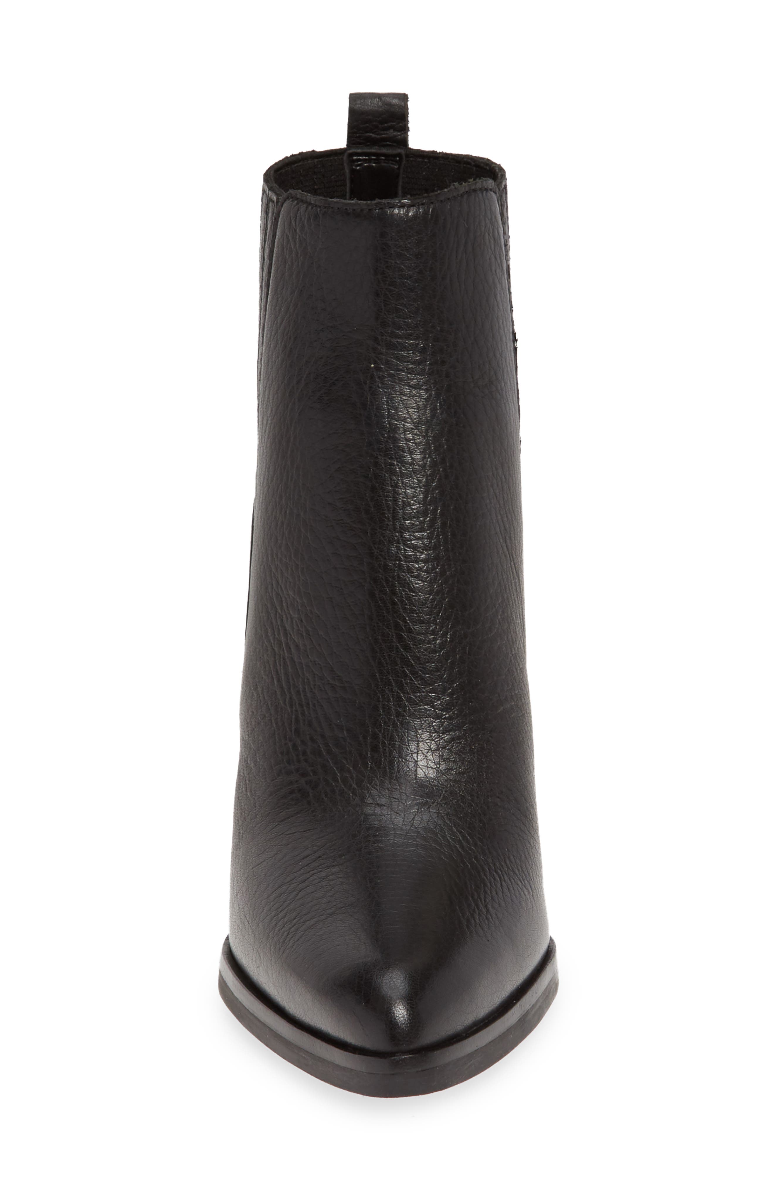 Marc Fisher LTD Alva Bootie, Alternate, color, Black Leather