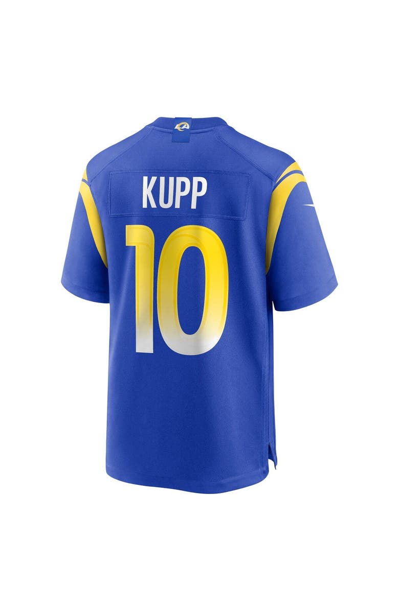 Nike Men's Nike Cooper Kupp Royal Los Angeles Rams Super Bowl LVI Game Patch Jersey, Alternate, color, 