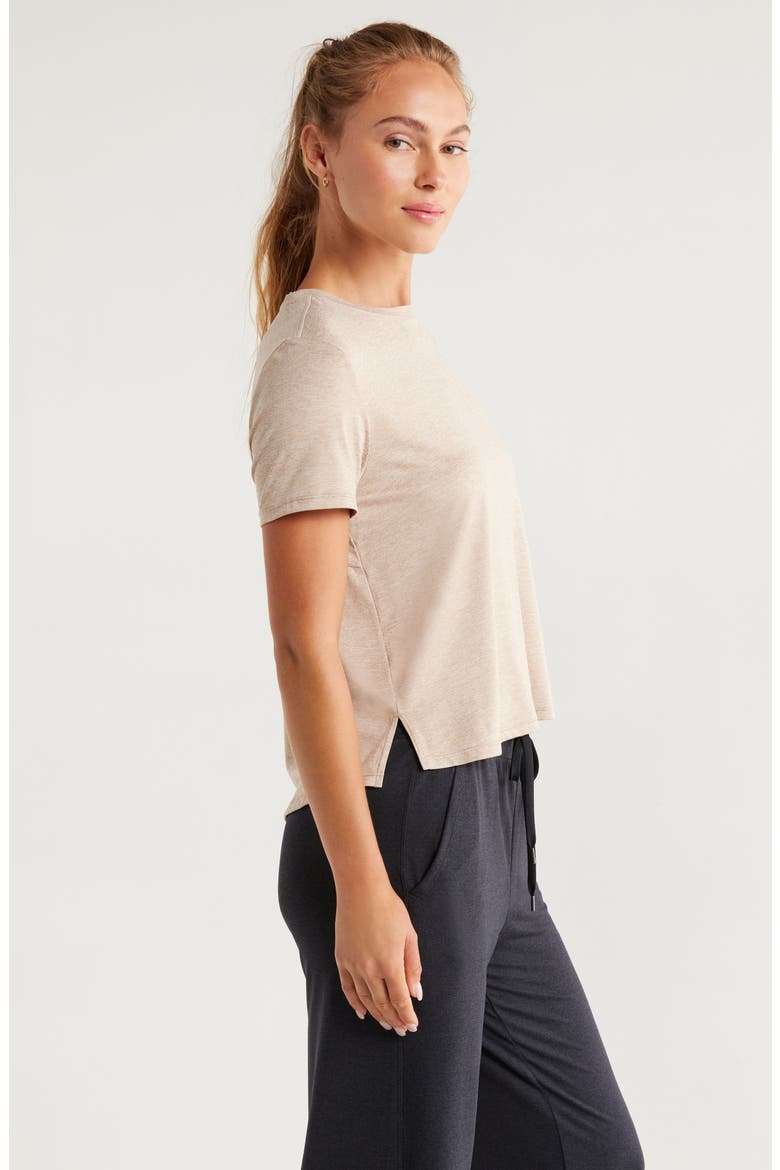Restore Soft Lite Relaxed Tee, Alternate, color, TAN THREAD
