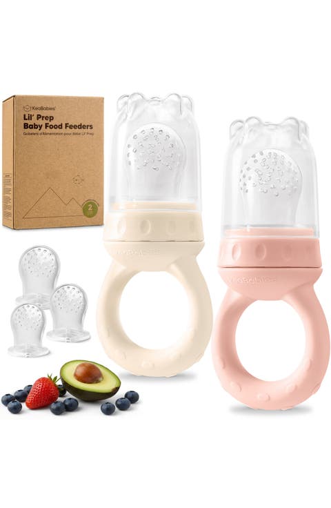 2-Pack Lil' Prep Baby Food Feeders