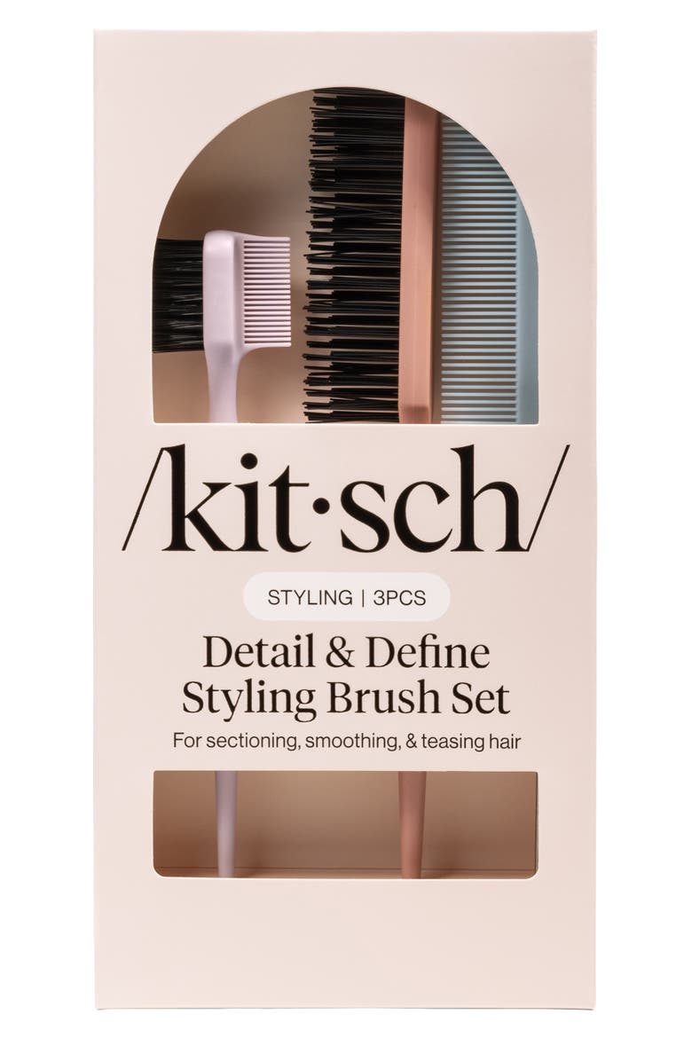 Deatil & Define Styling Brush 3-Piece Set, Alternate, color, NO COLOR