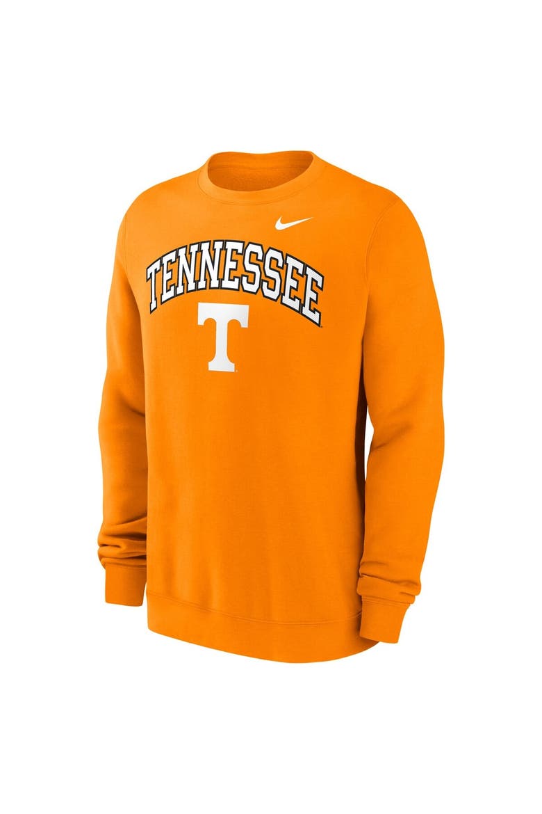 Men's Nike Tennessee Orange Tennessee Volunteers Arch Pullover Sweatshirt, Alternate, color, Tennessee Orange